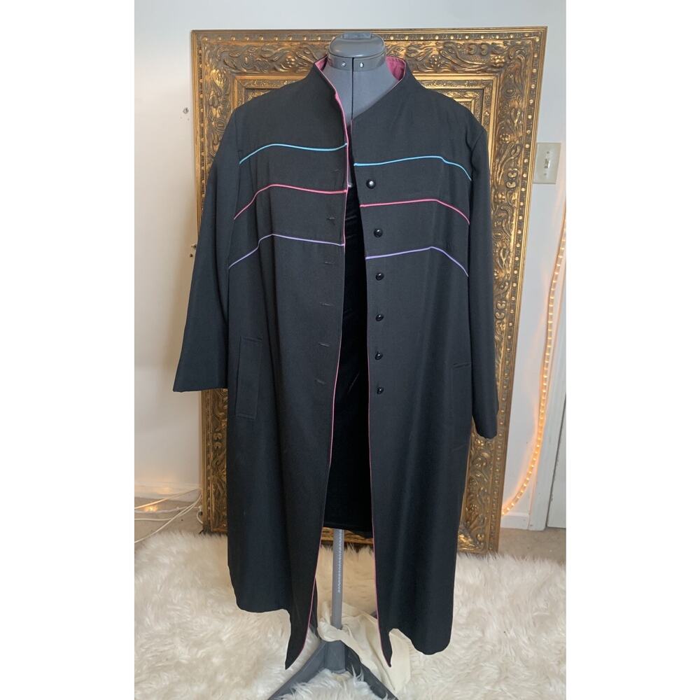 Vintage 1960s retro Pinup flared swing coat Herman Kay 3/4 Sleeve Ms Maisel